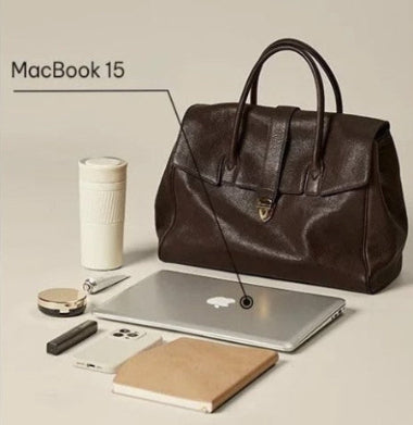 Alice - Bolso de mano en cuero genuino