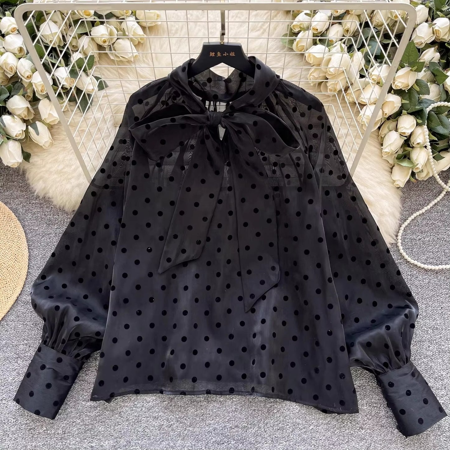 Lyon - Camisa lavallière