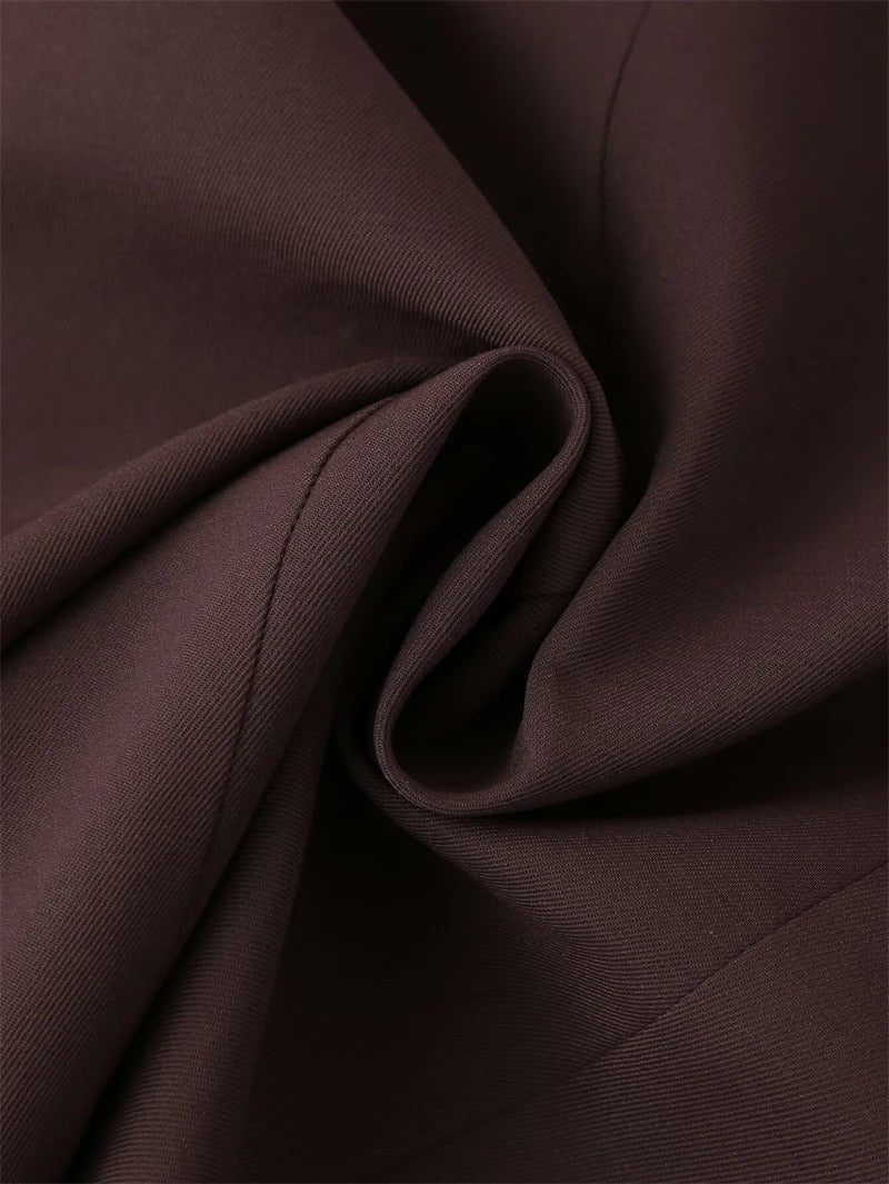Laura - Blazer chocolate