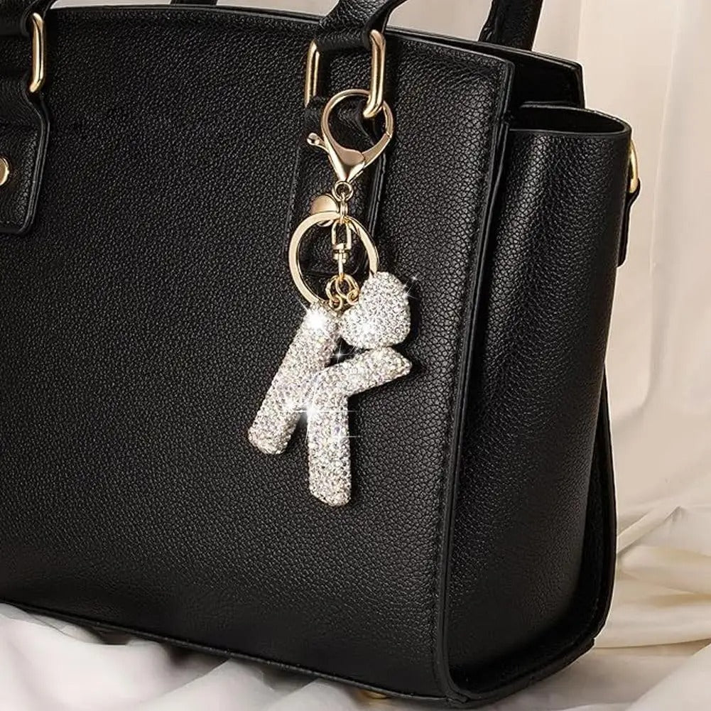 Letras brillante charms/llavero personalizado