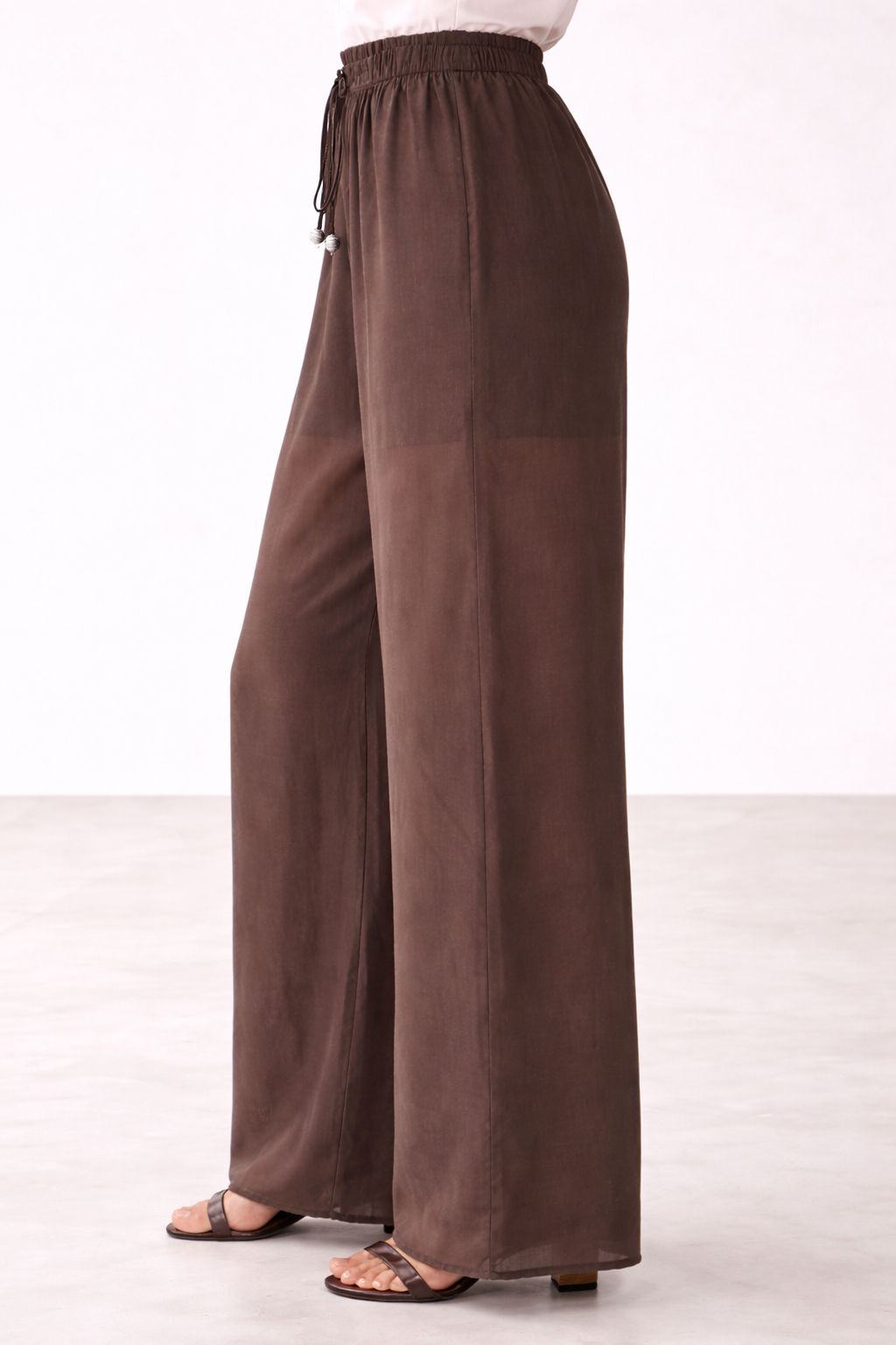 MADE IN ITALY - Elena - Pantalones oversize de Lyoncell