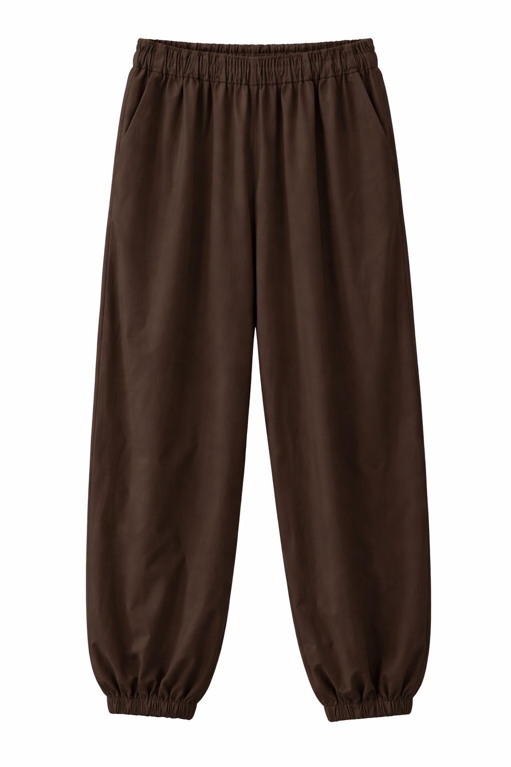 MADE IN ITALY - Wendy - Pantalones de popelín con elástico en la cintura