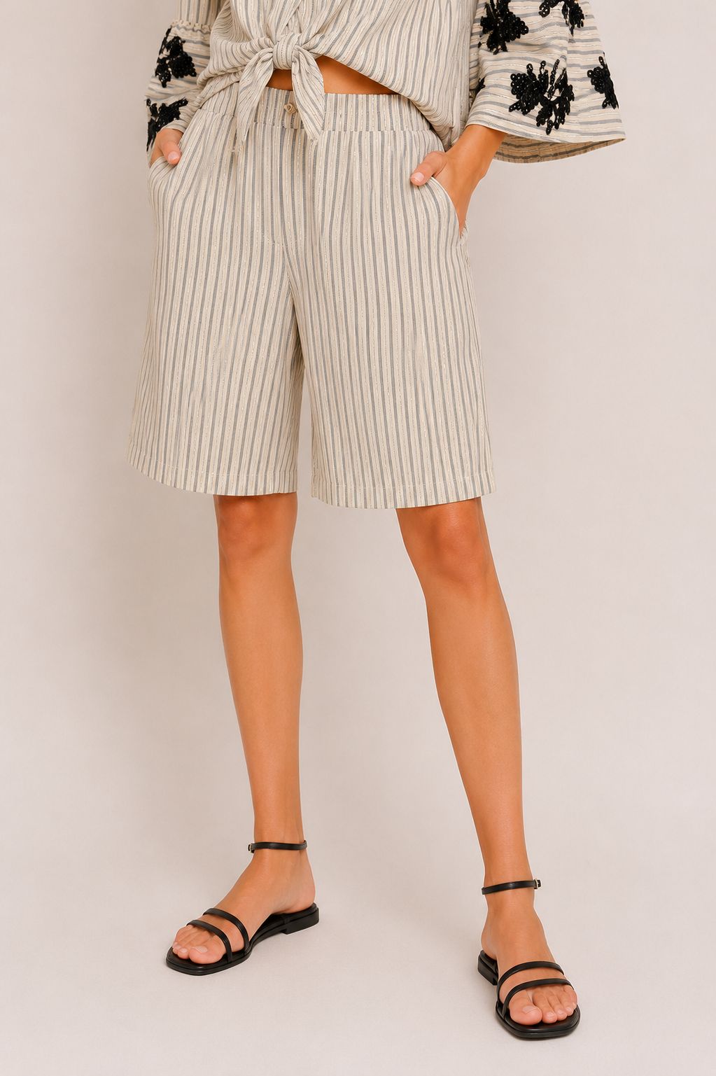 MADE IN ITALY - Lola - Bermuda a rayas