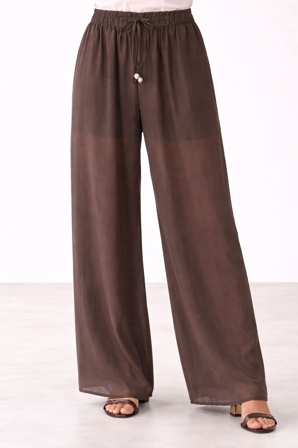 MADE IN ITALY - Elena - Pantalones oversize de Lyoncell