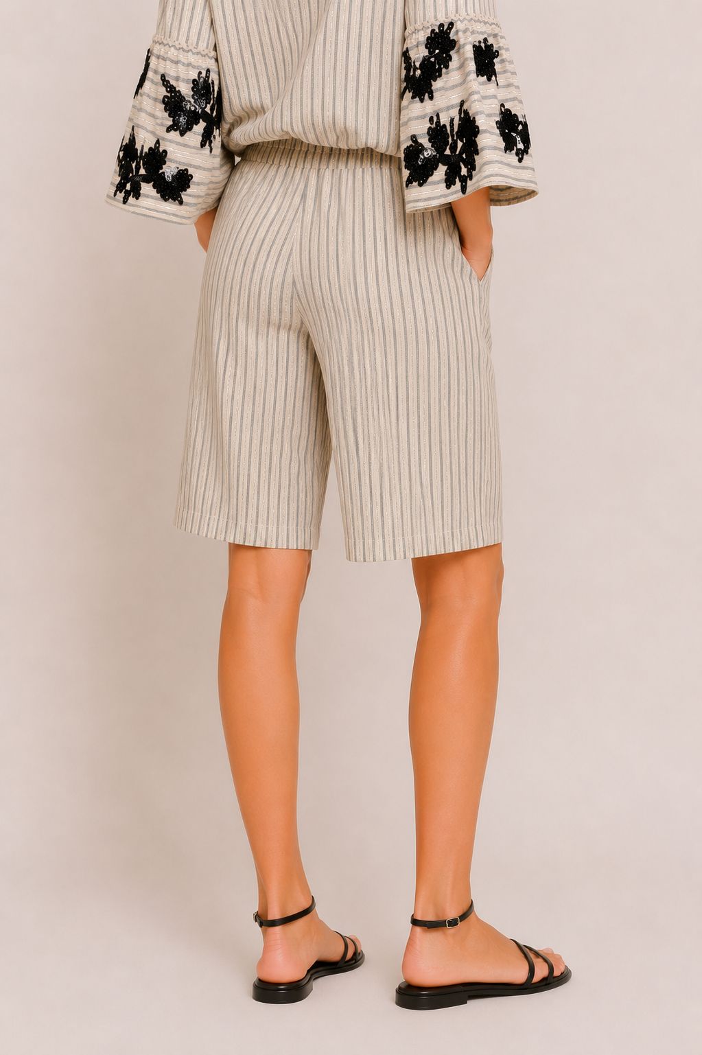 MADE IN ITALY - Lola - Bermuda a rayas