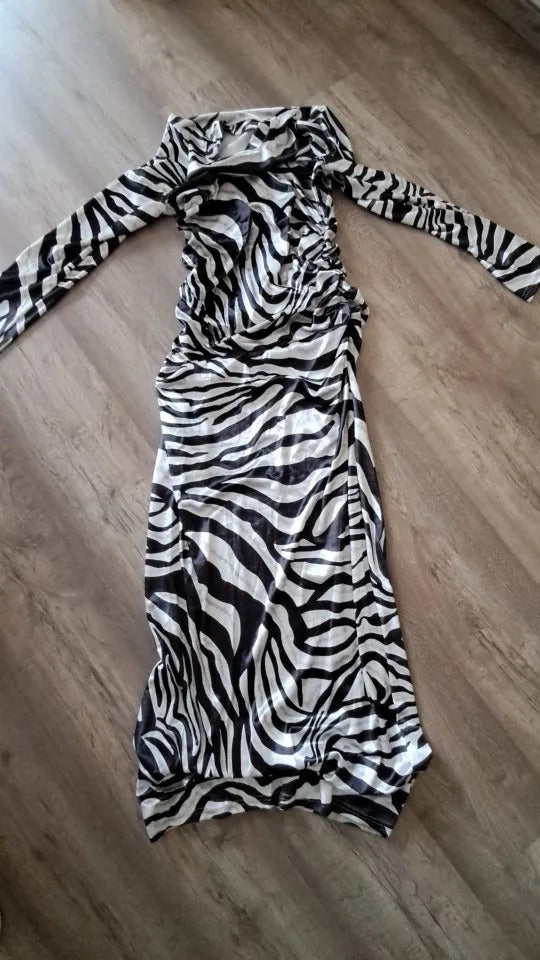 Miriam - Vestido cebra