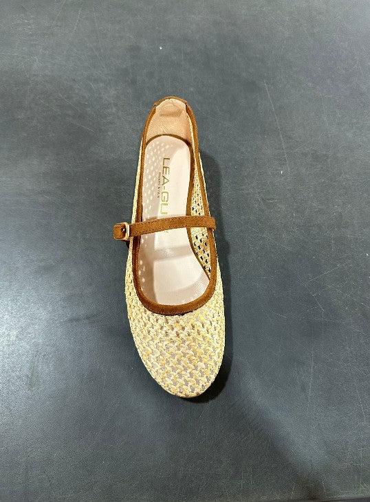 MADE IN ITALY - Ada - Bailarinas Mary Jane trenzadas