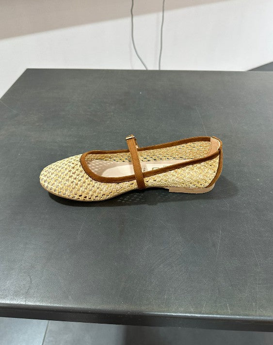 MADE IN ITALY - Ada - Bailarinas Mary Jane trenzadas