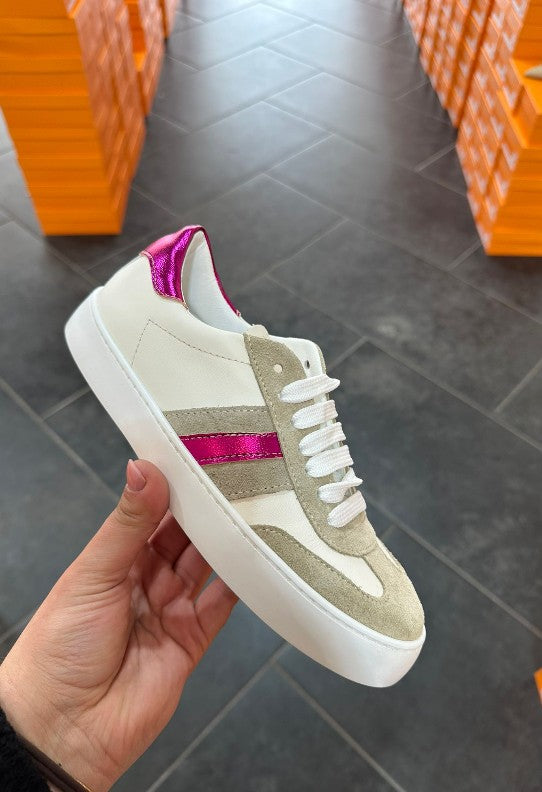 MADE IN ITALY - Jazmin - Zapatilla Deportiva Casual Metallic
