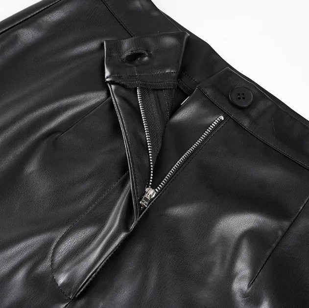 Rebecca - Falda de piel estilo sirena