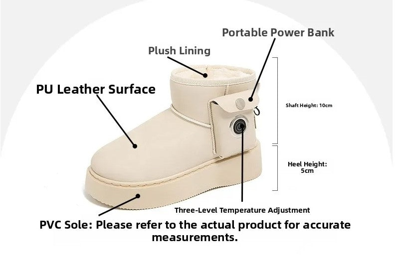 Toblach - Botas de nieve eléctricas con calefacción