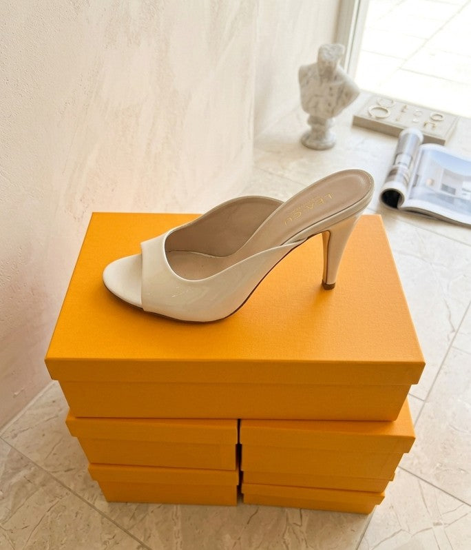 MADE IN ITALY - Matilde - Sandalias Mules en Piel