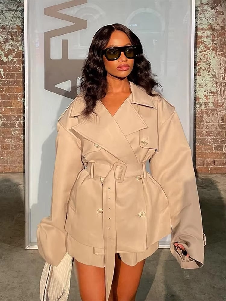 Paris Shorts - Conjuntos gabardina corta y shorts