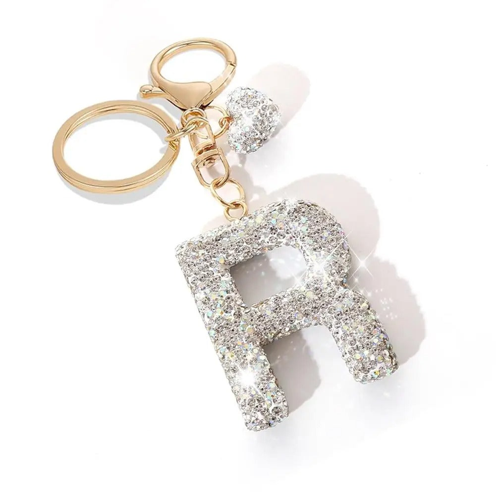 Letras brillante charms/llavero  personalizado