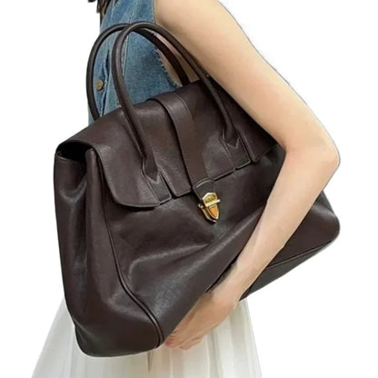 Alice - Bolso de mano en cuero genuino