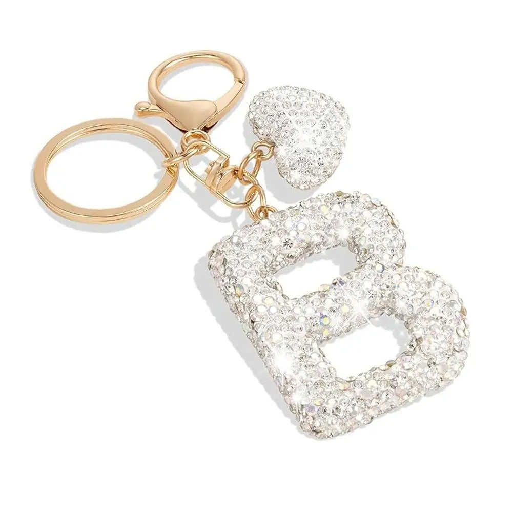 Letras brillante charms/llavero  personalizado