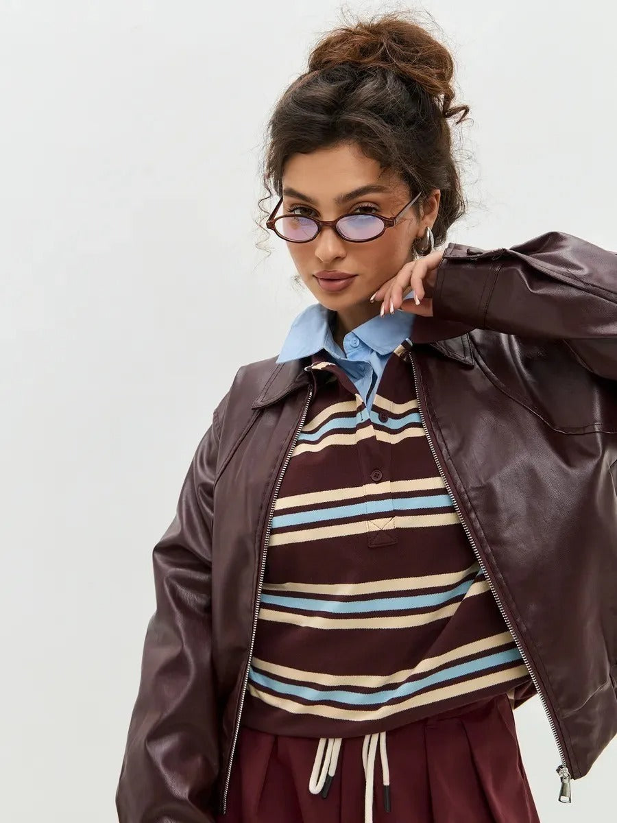 Mary - Polo manga larga