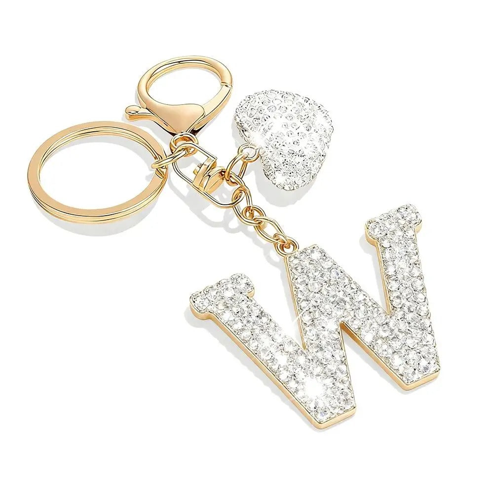 Letras brillante charms/llavero  personalizado
