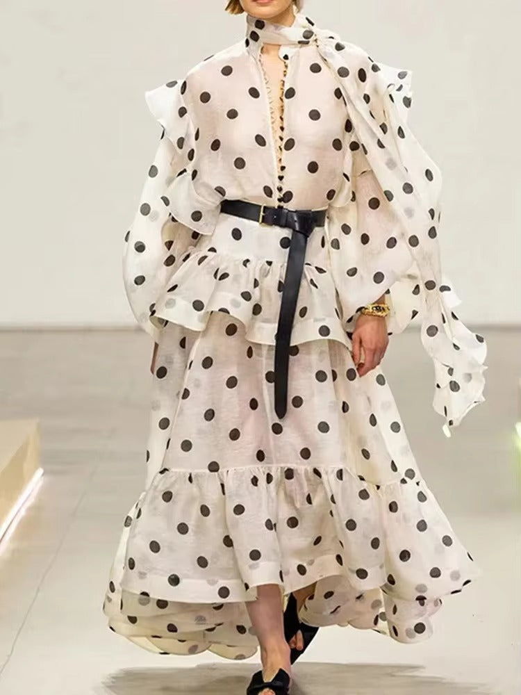 Vanessa - Vestido de lunares