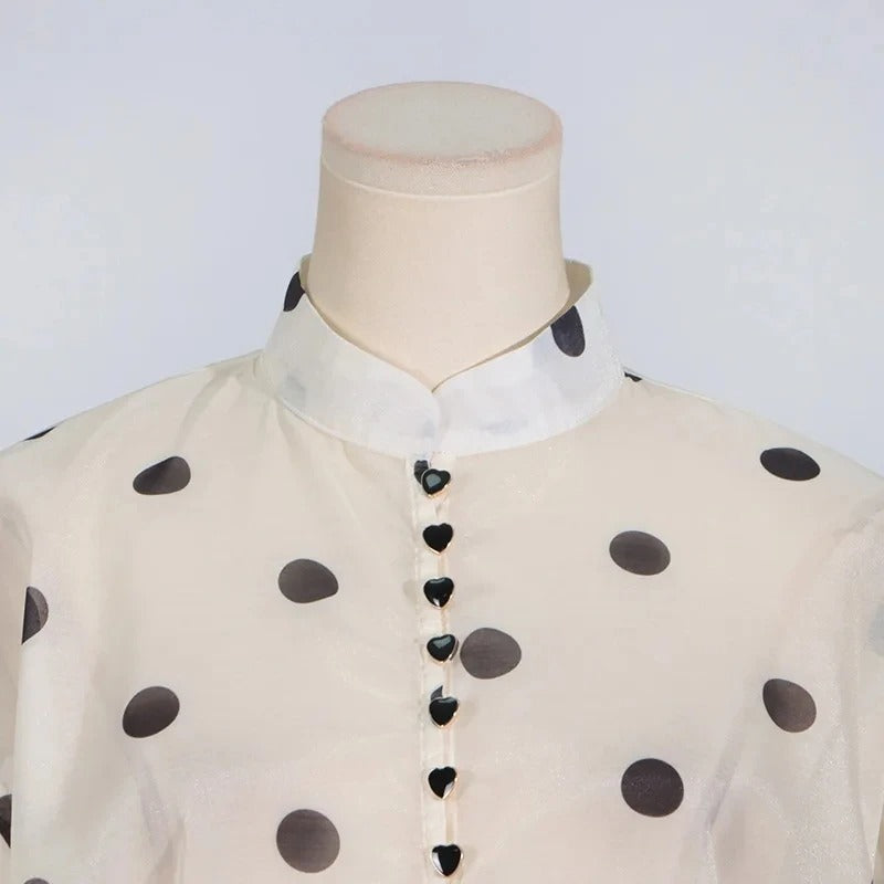 Vanessa - Vestido de lunares