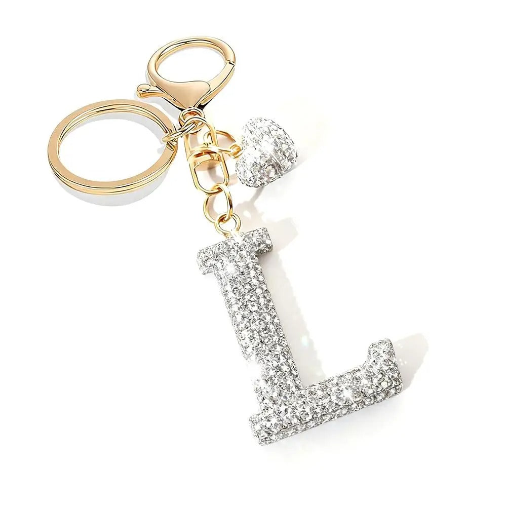 Letras brillante charms/llavero  personalizado