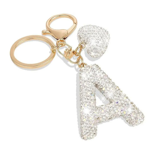 Letras brillante charms/llavero  personalizado