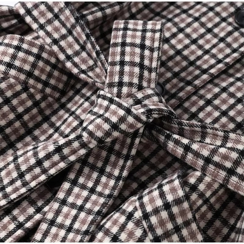 Eleonor - Abrigo a cuadros