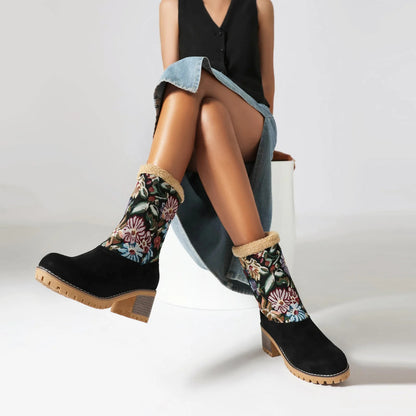 Catherine - Botines de Nieve Artesanales