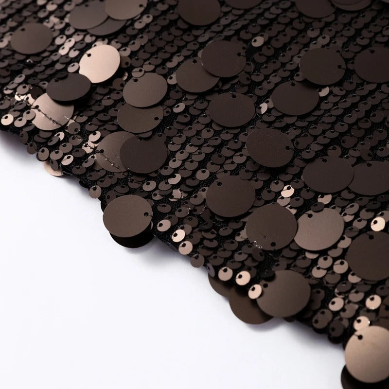 Fiorella - Falda corta de lentejuelas