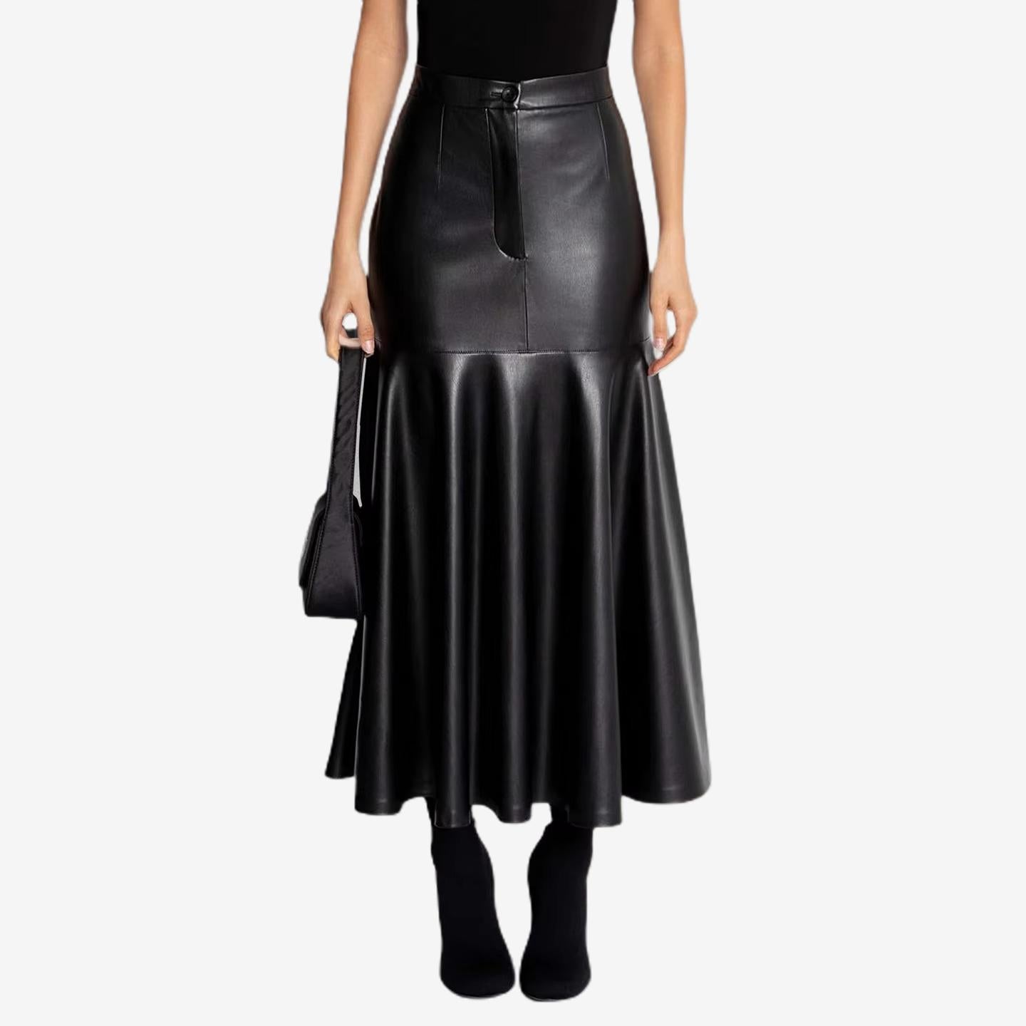 Rebecca - Falda de piel estilo sirena