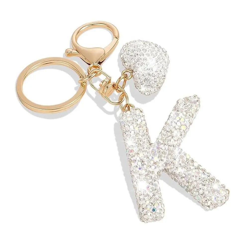 Letras brillante charms/llavero  personalizado