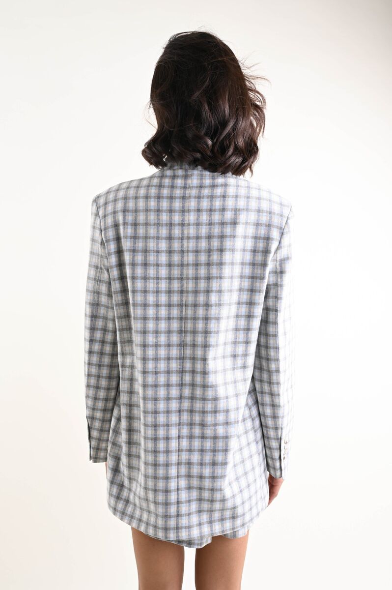 MADE IN ITALY - Carla - Chaqueta estructurada a cuadros