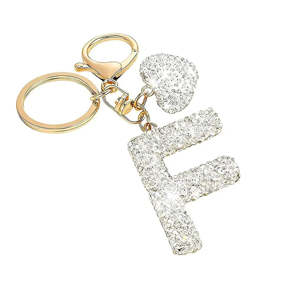 Letras brillante charms/llavero  personalizado