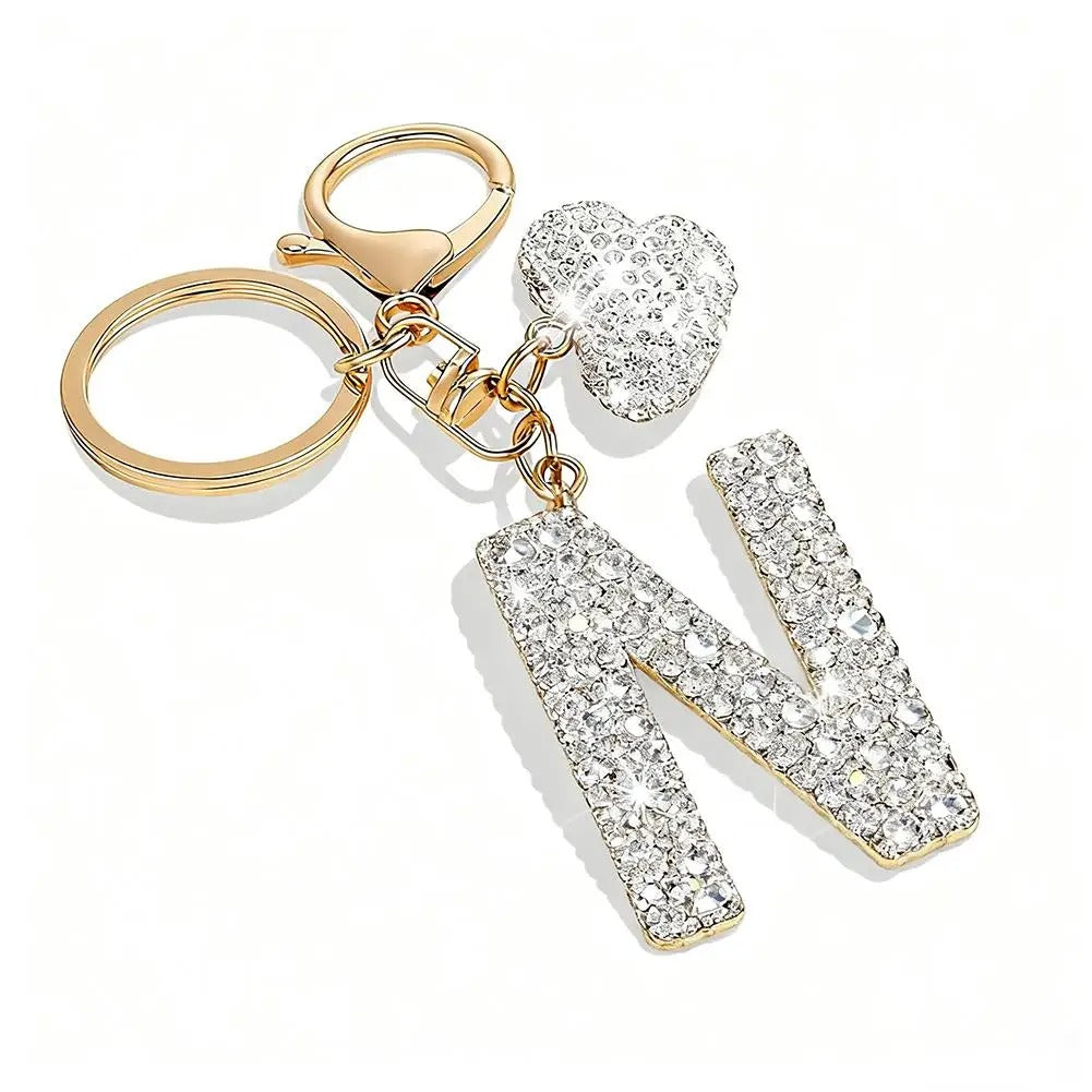 Letras brillante charms/llavero  personalizado