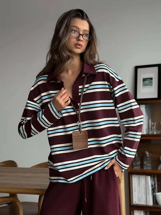 Mary - Polo manga larga