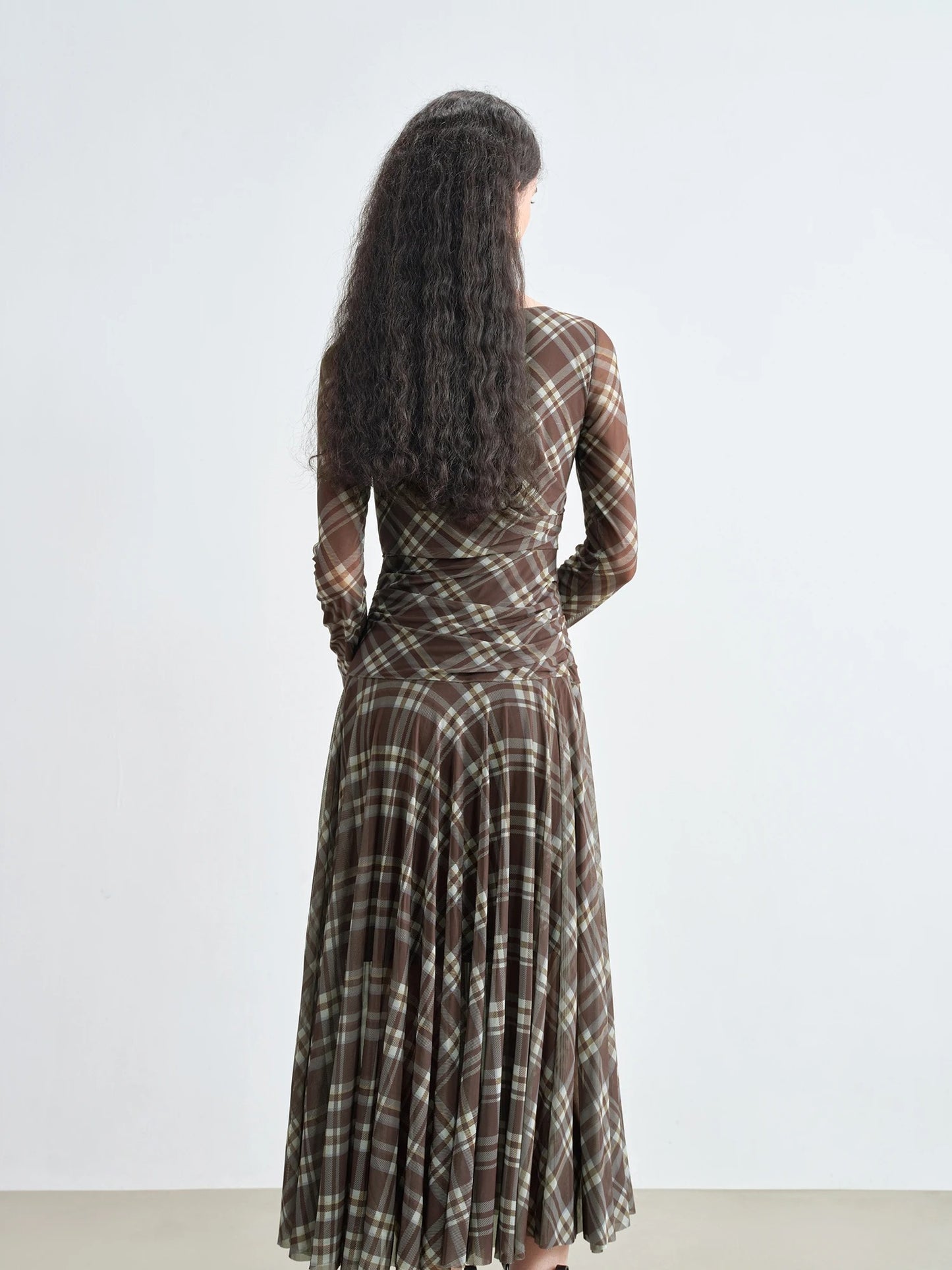 Sarah - Vestido a cuadros