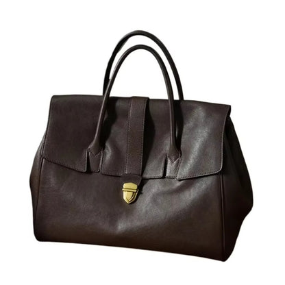 Alice - Bolso de mano en cuero genuino