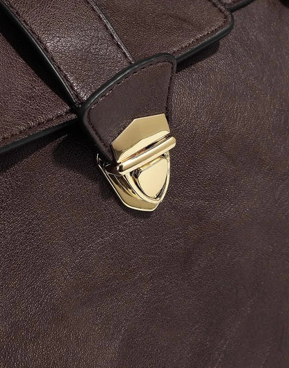 Alice - Bolso de mano en cuero genuino