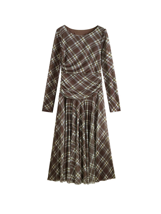 Sarah - Vestido a cuadros