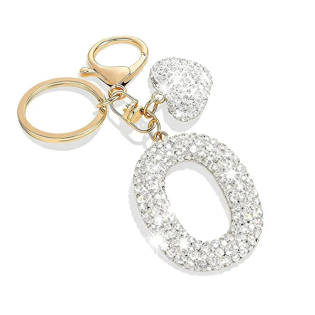 Letras brillante charms/llavero  personalizado