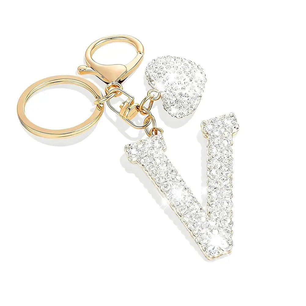 Letras brillante charms/llavero  personalizado