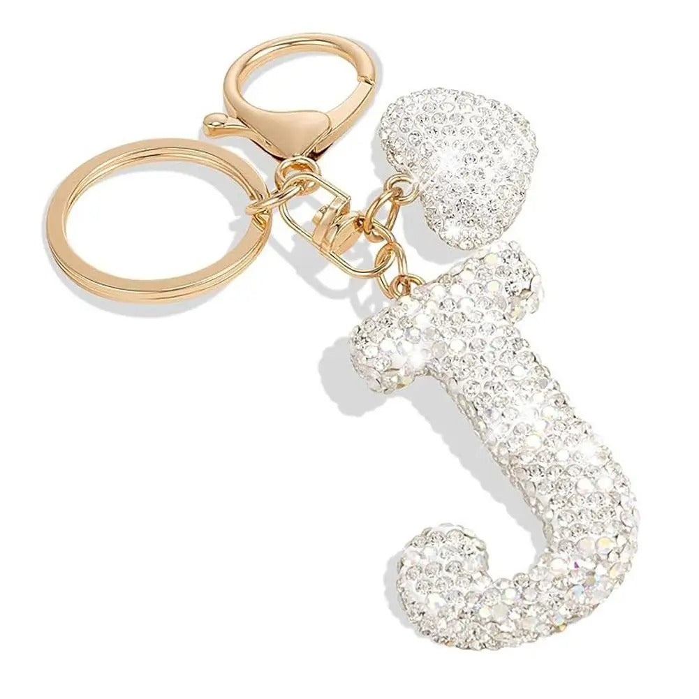 Letras brillante charms/llavero  personalizado