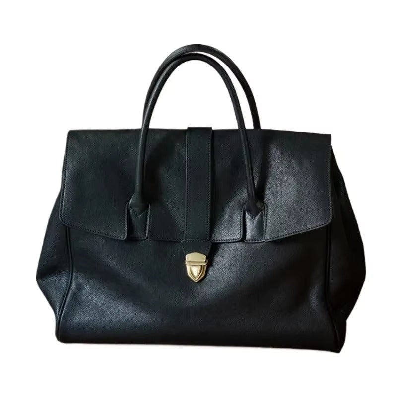 Alice - Bolso de mano en cuero genuino