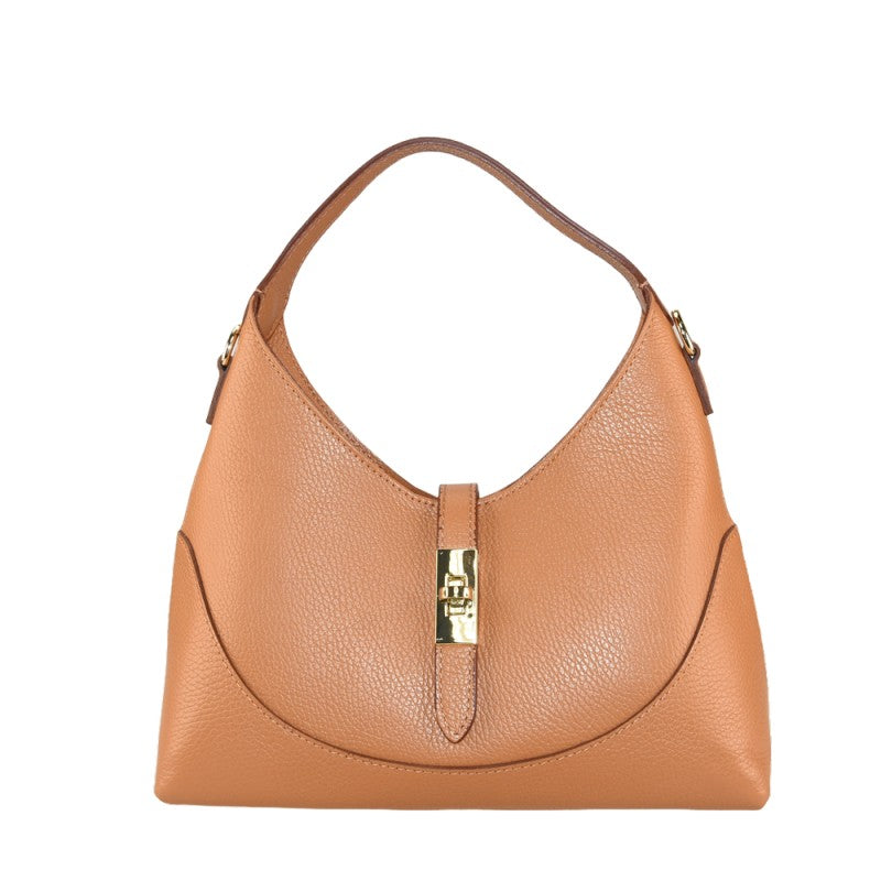 Lerici - Bolso de mano de piel 100 % fabricado en Italia