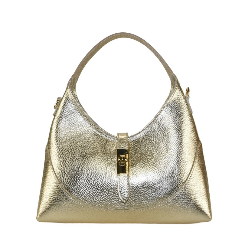 Lerici - Bolso de mano de piel 100 % fabricado en Italia