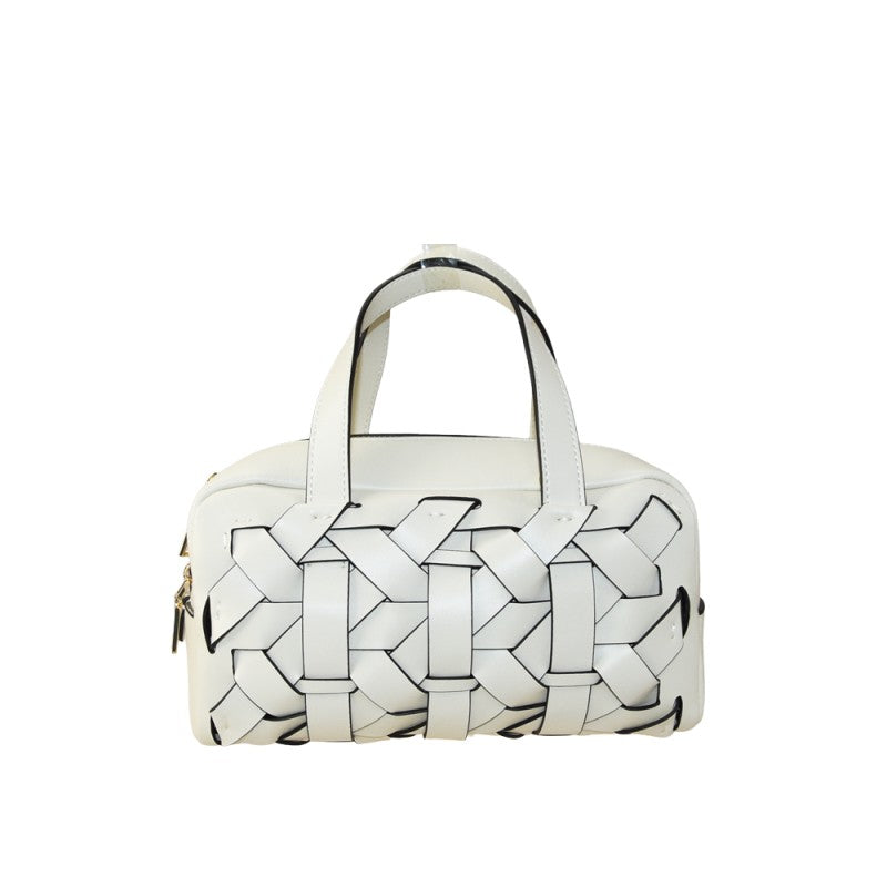 Matera - Bolso de mano de piel 100 % fabricado en Italia