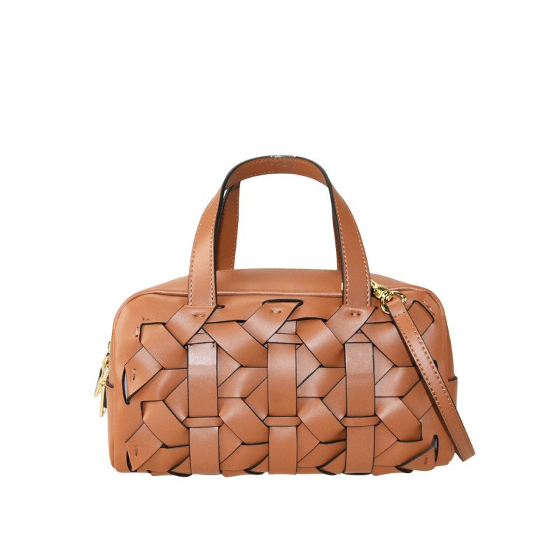 Matera - Bolso de mano de piel 100 % fabricado en Italia