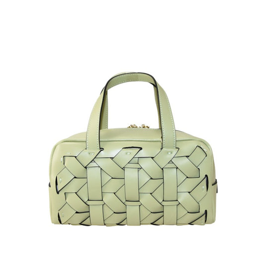 Matera - Bolso de mano de piel 100 % fabricado en Italia