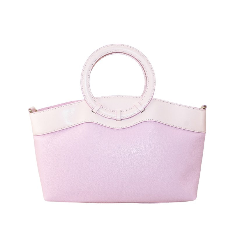 Gallipoli - Bolso de mano de piel 100 % fabricado en Italia