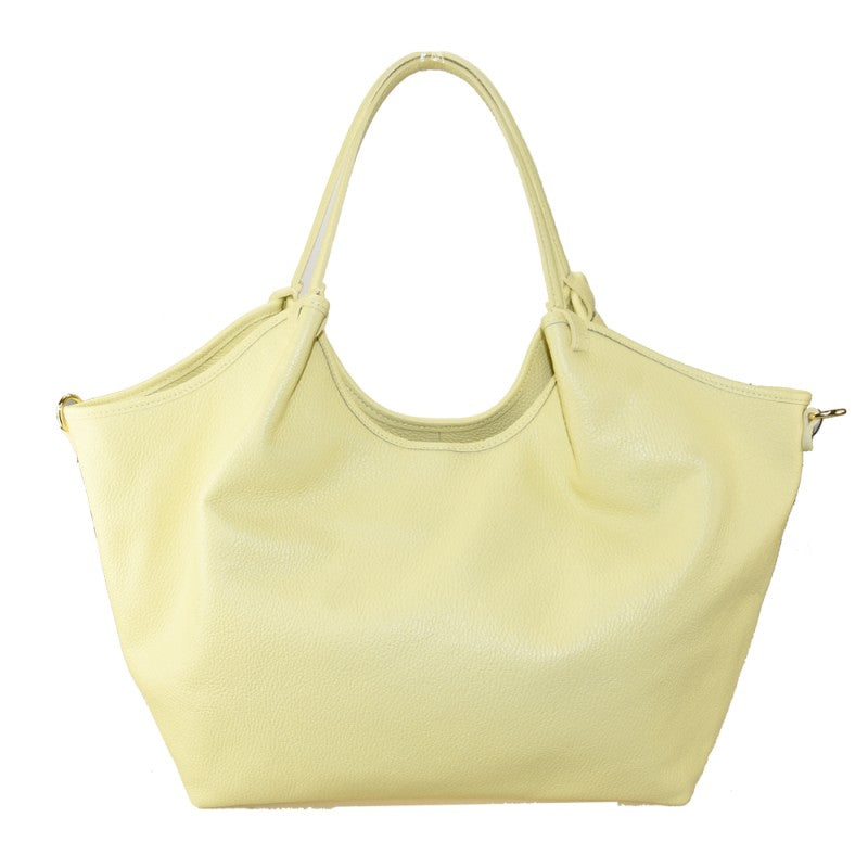 Sorrento - Bolso de mano para mujer con bandolera, de piel, 100 % fabricado en Italia